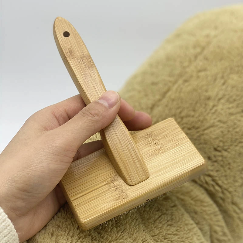 Deshedding Tools for Dog and Cat Bamboo Brush