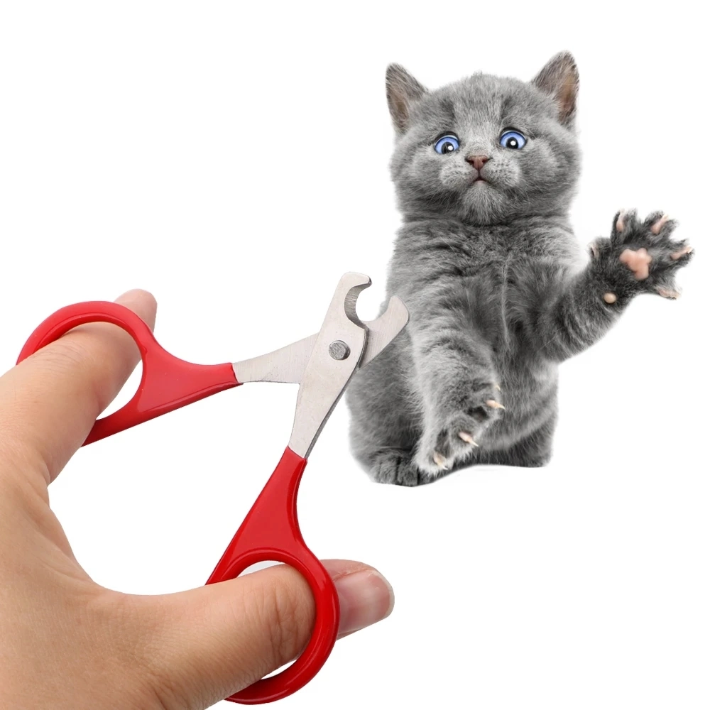 1PCS Professional Pet Dog Puppy Nail Clippers Toe Claw Scissors Trimmer Pet Grooming Products for Small Dogs Cats Puppy